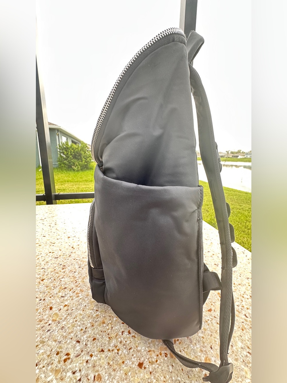 Lululemon New Parent Backpack 17L - Black Diaper Bag - Picture 3 of 10